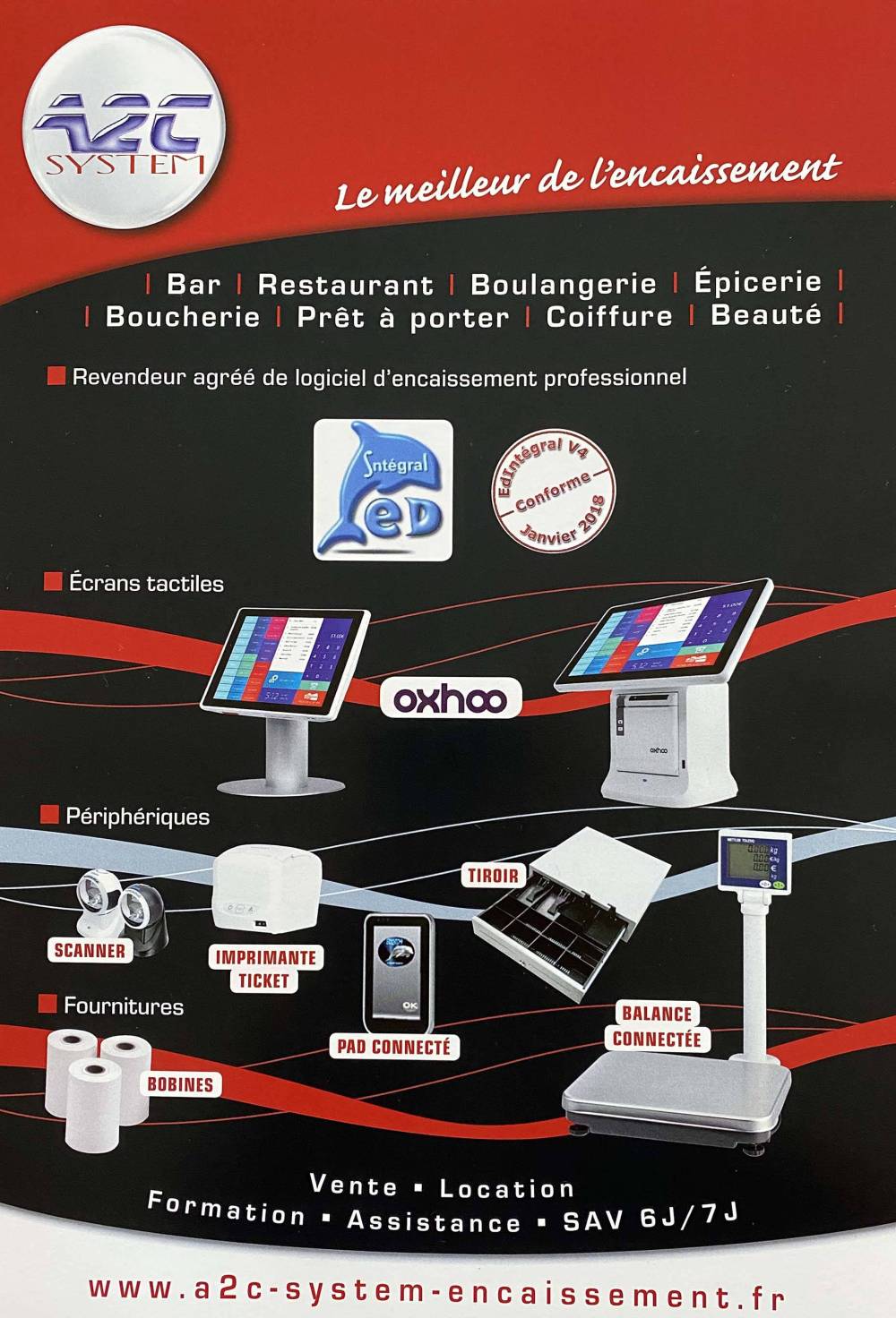 Affiche caisse